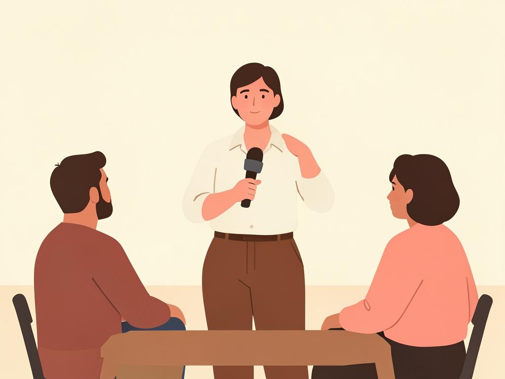 Ilustração do módulo Voz de Liderança
